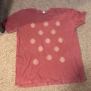 Red OG obey tee shirt